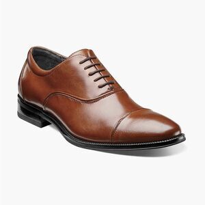 Stacy Adams KORDELL Cap Toe Oxford Brown 9.5M